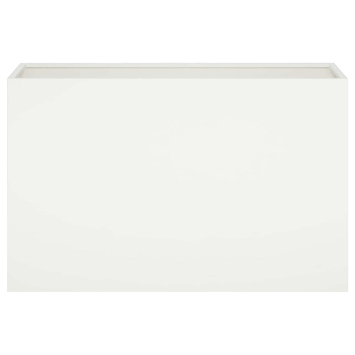 Vază pentru Grădină 2 buc. Alb 80 x 30 x 50 cm WALTI