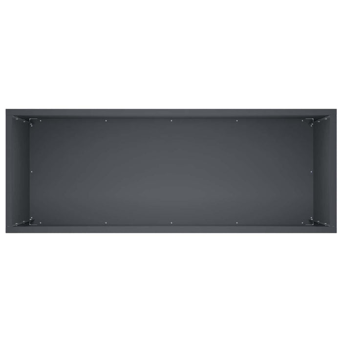 Vază pentru Grădină 2 buc. Antracit 80 x 30 x 50 cm - WALTI WALTI