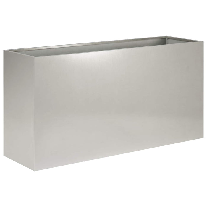 Vază pentru Grădină 2 buc. Argintiu 100 x 30 x 40 cm WALTI