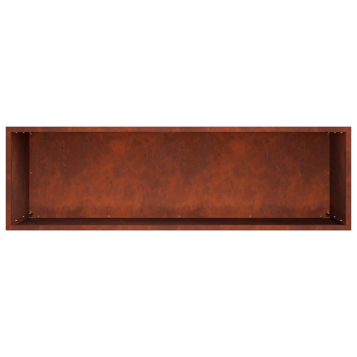 Vază pentru Grădină 2 buc. Ruginit 100 x 30 x 40 cm WALTI