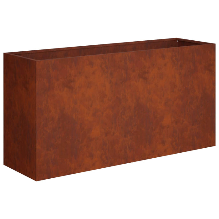 Vază pentru Grădină 2 buc. Ruginit 100 x 30 x 50 cm WALTI