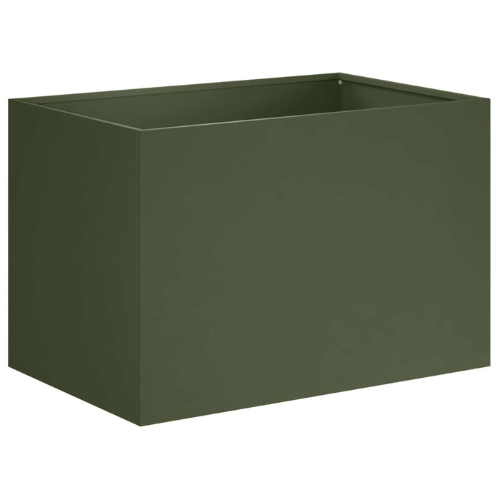 Vază pentru Grădină Verde măsliniu 50 x 40 x 40 cm WALTI