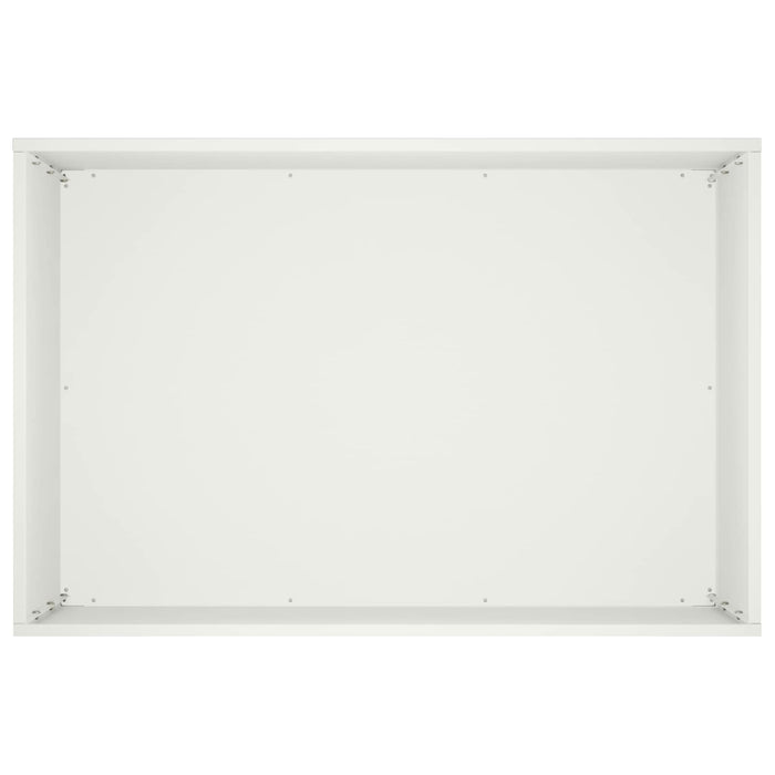 Vază pentru Grădină 2 buc. Alb 50 x 40 x 50 cm WALTI
