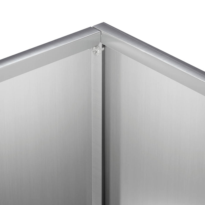 Vază pentru Grădină Argintiu 50 x 40 x 50 cm Oțel Galvanizat WALTI