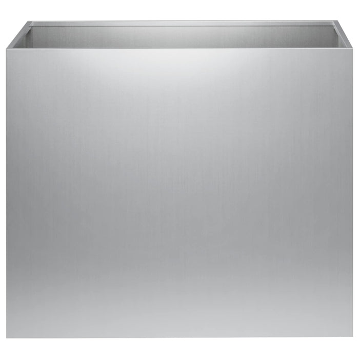 Vază pentru Grădină Argintiu 50 x 40 x 50 cm Oțel Galvanizat WALTI