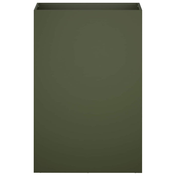 Vază pentru Grădină 2 buc. Verde măsliniu 50 x 40 x 75 cm WALTI