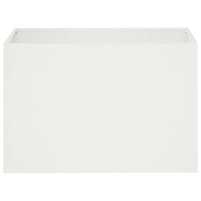 Vază pentru Grădină 2 buc. Alb 60 x 40 x 40 cm - WALTI WALTI