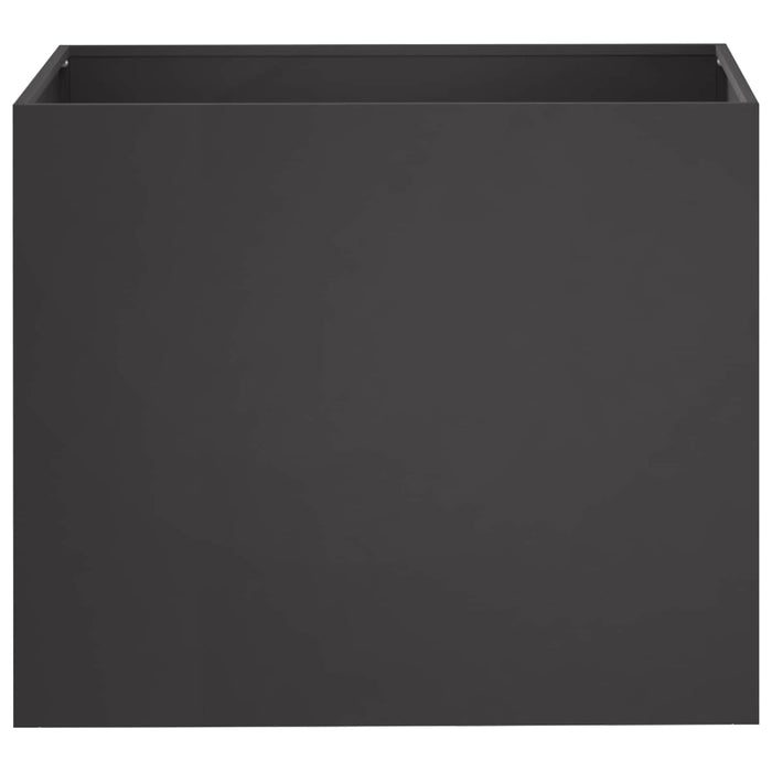Vază pentru Grădină 2 buc. Negru 60 x 40 x 50 cm WALTI