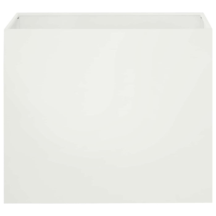 Vază pentru Grădină 2 buc. Alb 60 x 40 x 50 cm WALTI