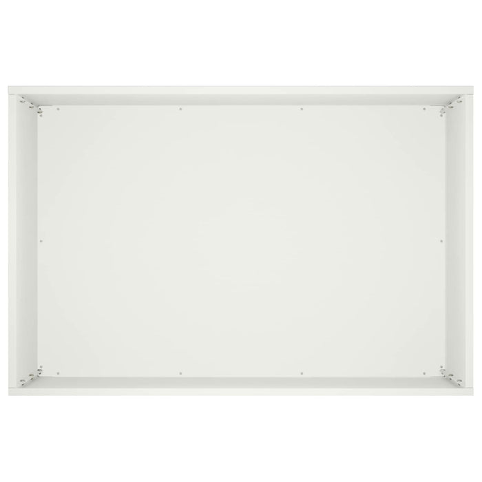 Vază pentru Grădină 2 buc. Alb 60 x 40 x 50 cm WALTI