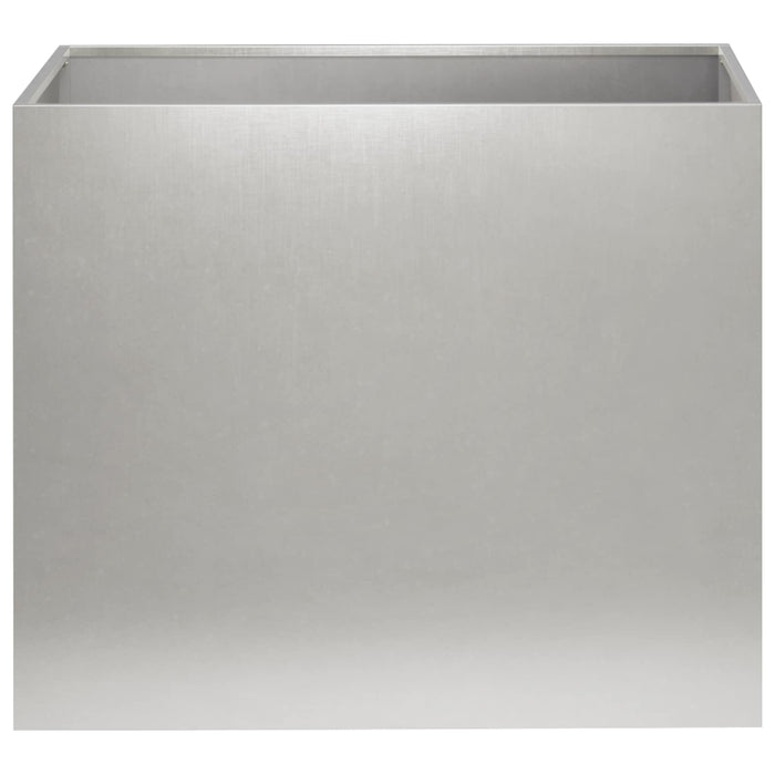 Vază pentru Grădină Argintiu 60 x 40 x 50 cm Oţel inoxidabil WALTI