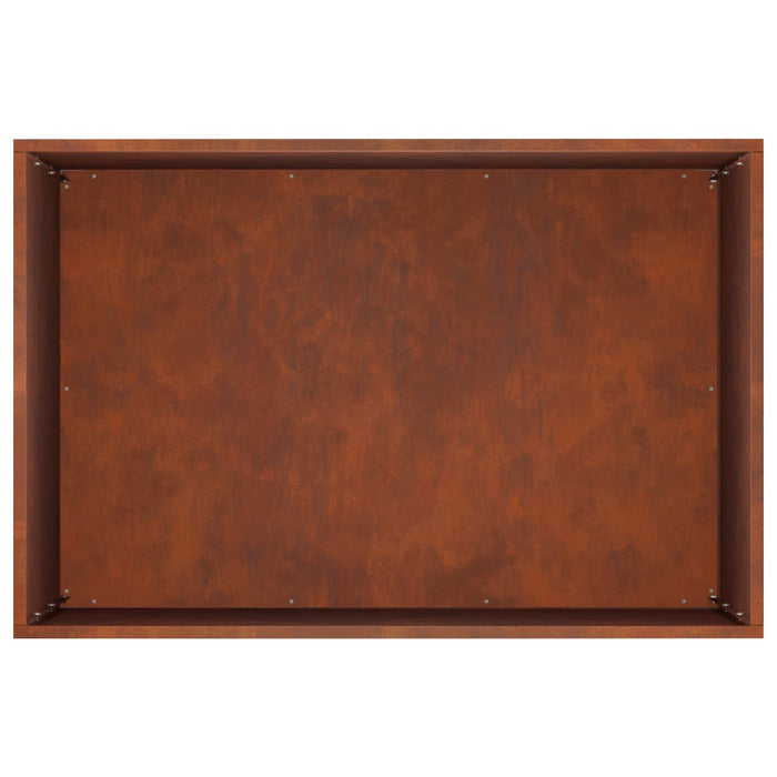 Vază pentru Grădină 2 buc. Ruginit 60 x 40 x 50 cm - WALTI WALTI