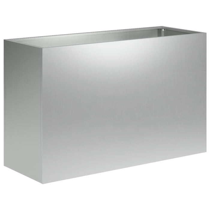 Vază pentru Grădină Argintiu 80 x 40 x 50 cm Oțel Galvanizat - WALTI WALTI