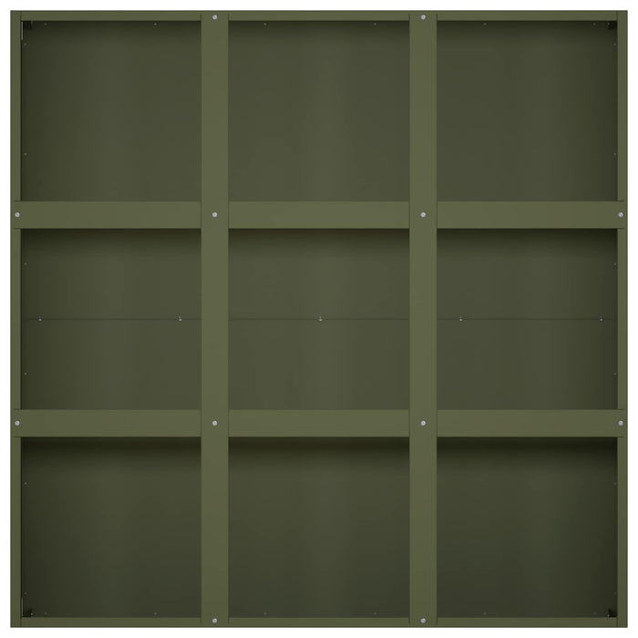 Vază pentru Grădină Verde măsliniu 100 x 100 x 20 cm - WALTI WALTI