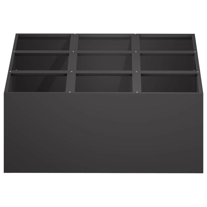Vază pentru Grădină Negru 100 x 100 x 40 cm - WALTI WALTI