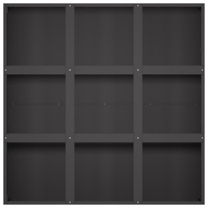 Vază pentru Grădină Negru 100 x 100 x 40 cm - WALTI WALTI