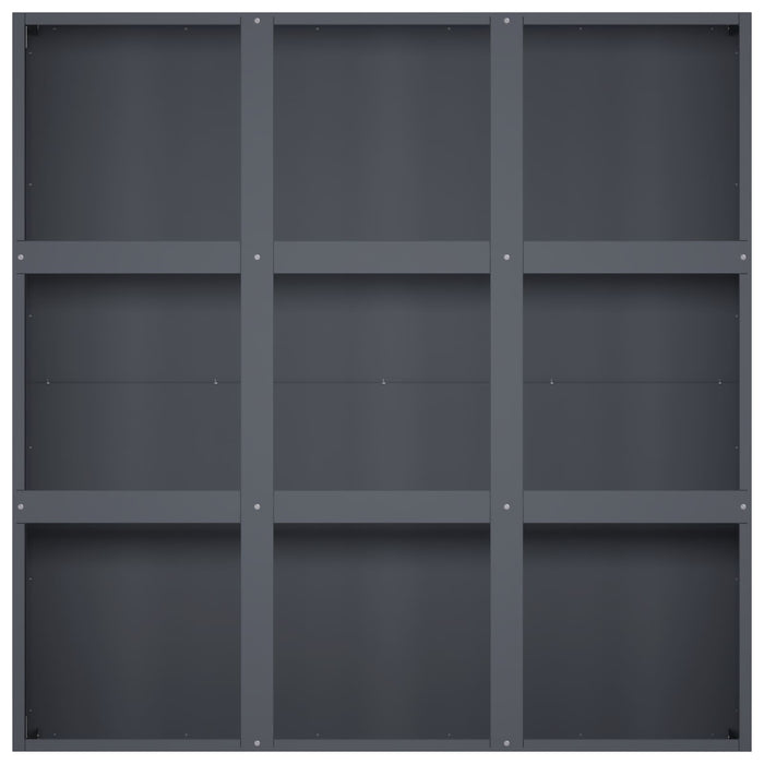 Vază pentru Grădină Antracit 100 x 100 x 40 cm - WALTI WALTI