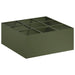 Vază pentru Grădină Verde măsliniu 100 x 100 x 40 cm - WALTI WALTI