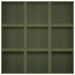 Vază pentru Grădină Verde măsliniu 100 x 100 x 40 cm - WALTI WALTI