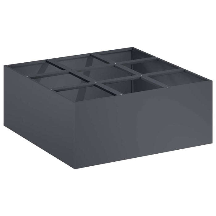Vază pentru Grădină Antracit 100 x 100 x 50 cm - WALTI WALTI