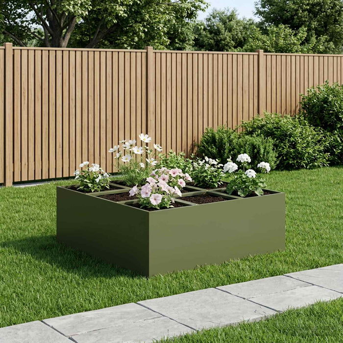 Vază pentru Grădină Verde măsliniu 100 x 100 x 50 cm - WALTI WALTI