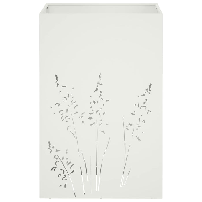 Vază pentru Grădină 2 buc. Alb 50 x 50 x 75 cm WALTI