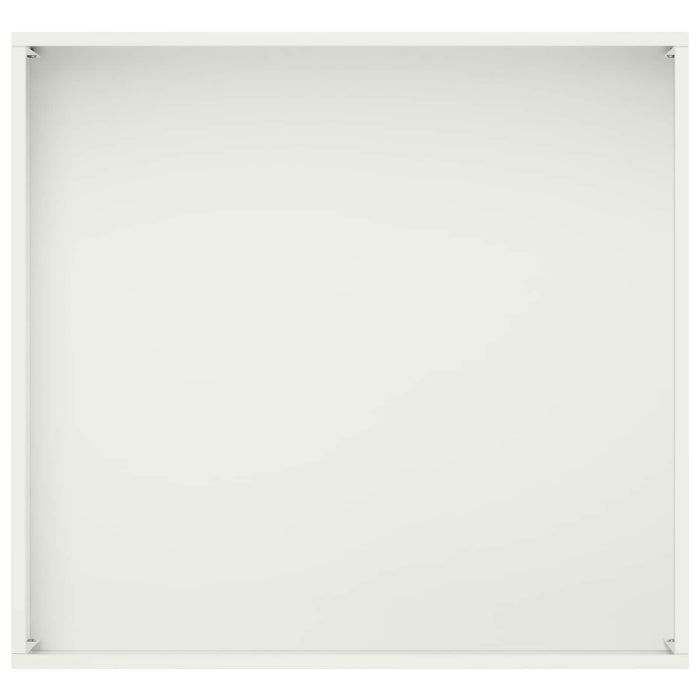 Vază pentru Grădină 2 buc. Alb 50 x 50 x 75 cm WALTI