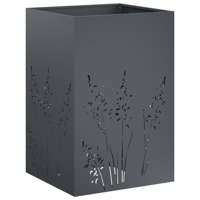 Vază pentru Grădină Antracit 50 x 50 x 75 cm WALTI