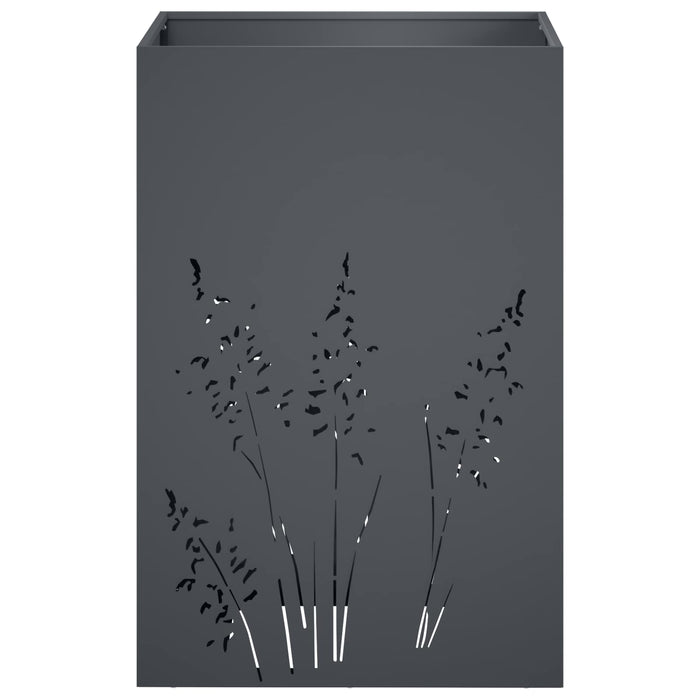 Vază pentru Grădină 2 buc. Antracit 50 x 50 x 75 cm WALTI