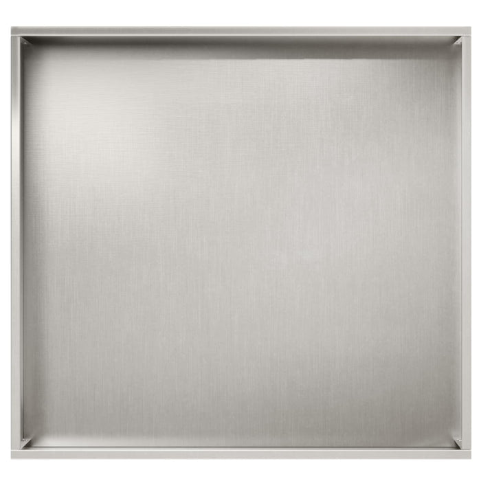 Vază pentru Grădină 2 buc. Argintiu 50 x 50 x 75 cm WALTI