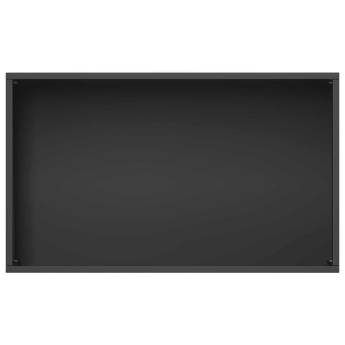 Vază pentru Grădină 2 buc. Negru 50 x 30 x 75 cm WALTI