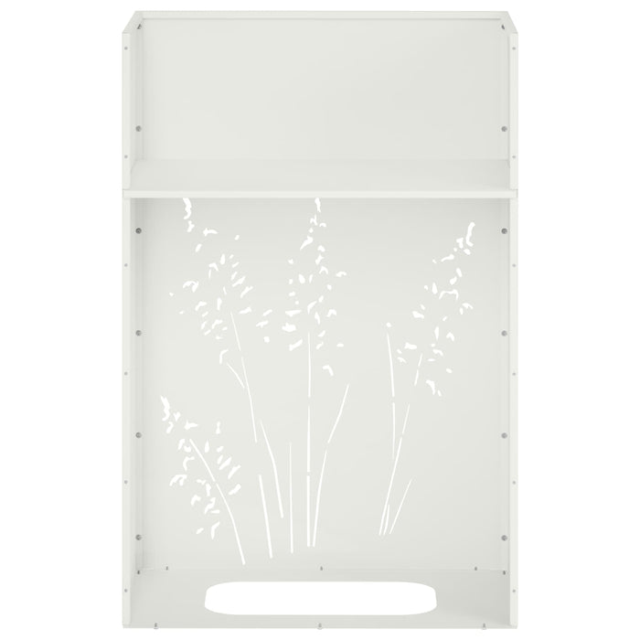 Vază pentru Grădină 2 buc. Alb 50 x 30 x 75 cm WALTI