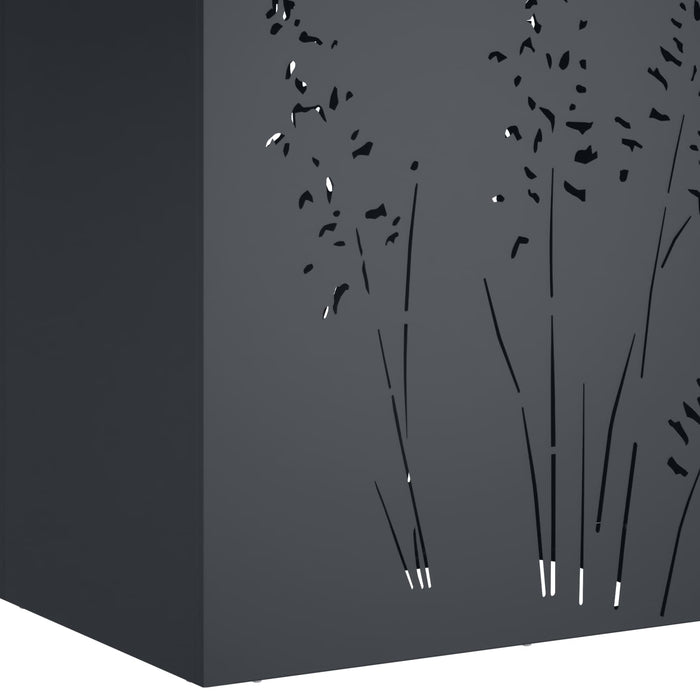 Vază pentru Grădină Antracit 50 x 30 x 75 cm WALTI
