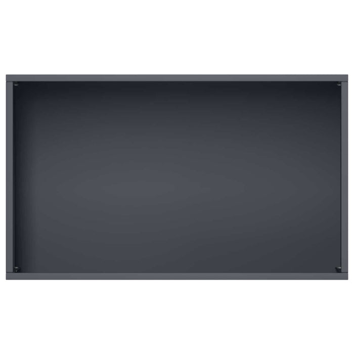 Vază pentru Grădină 2 buc. Antracit 50 x 30 x 75 cm WALTI
