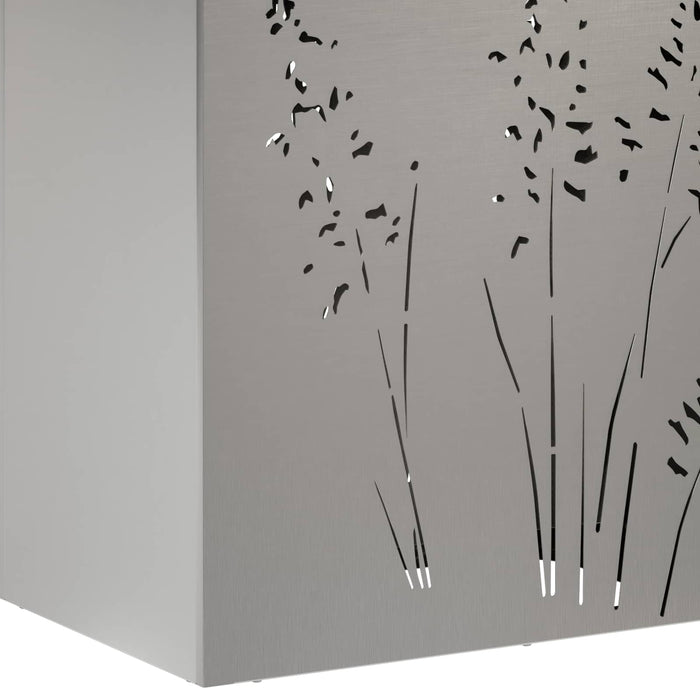 Vază pentru Grădină 2 buc. Argintiu 50 x 30 x 75 cm WALTI