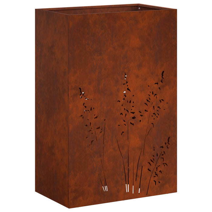 Vază pentru Grădină Ruginit 50 x 30 x 75 cm WALTI
