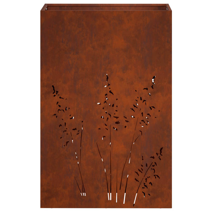 Vază pentru Grădină Ruginit 50 x 30 x 75 cm WALTI