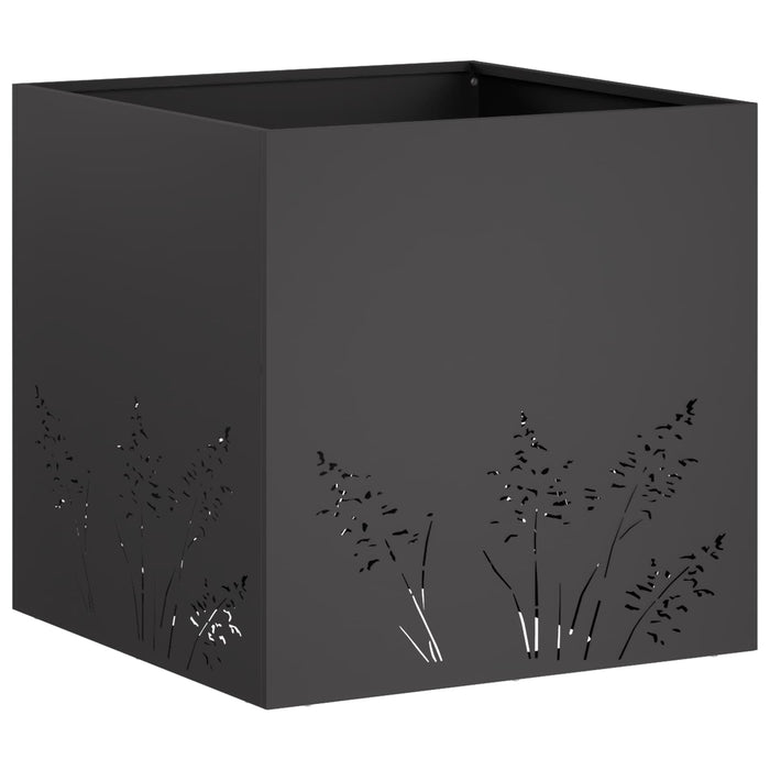 Vază pentru Grădină 2 buc. Negru 50 x 50 x 49 cm WALTI