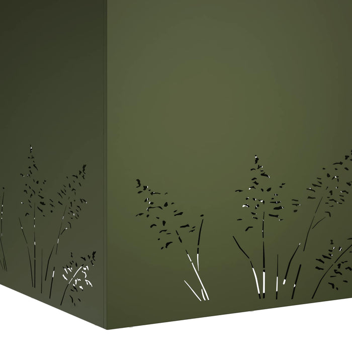 Vază pentru Grădină Verde măsliniu 50 x 50 x 49 cm WALTI