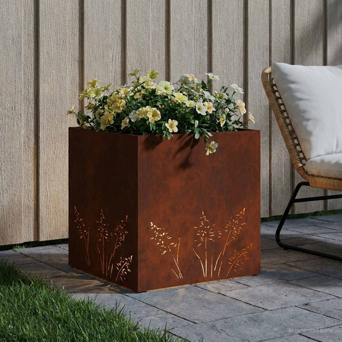 Vază pentru Grădină Ruginit 50 x 50 x 49 cm - WALTI WALTI