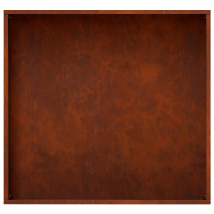 Vază pentru Grădină Ruginit 50 x 50 x 49 cm - WALTI WALTI