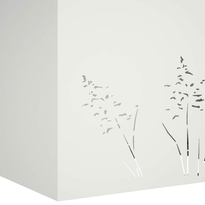Vază pentru Grădină 2 buc. Alb 50 x 30 x 49 cm WALTI