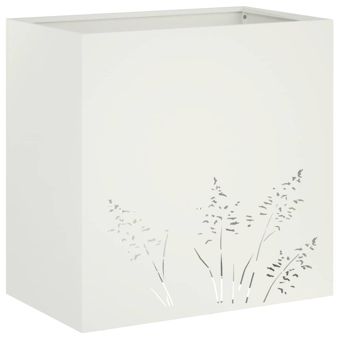 Vază pentru Grădină 2 buc. Alb 50 x 30 x 49 cm WALTI
