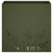 Vază pentru Grădină 2 buc. Verde măsliniu 50 x 30 x 49 cm - WALTI WALTI