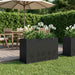 Vază pentru Grădină Negru 80 x 30 x 49 cm Oțel laminat la rece - WALTI WALTI
