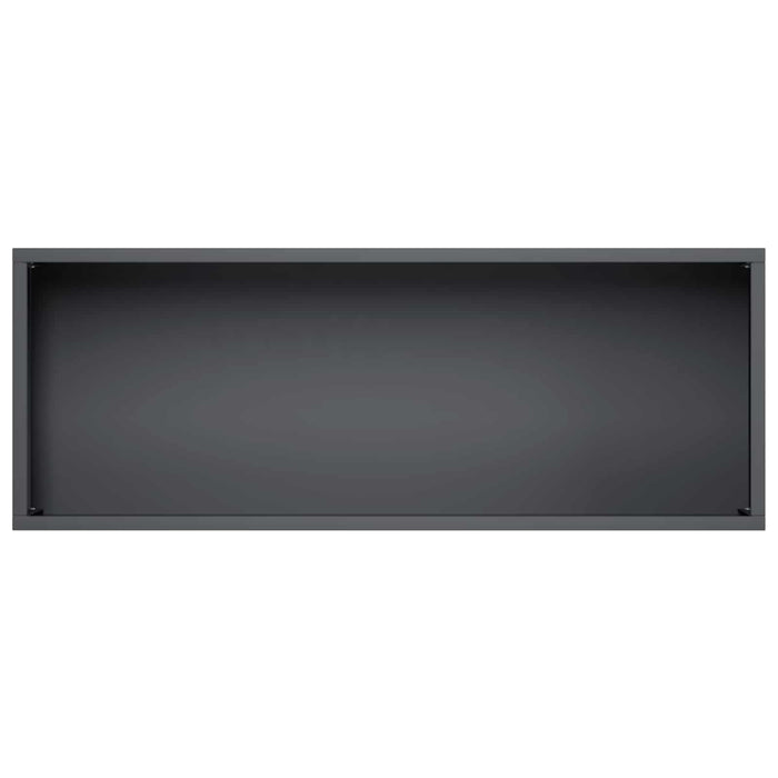 Vază pentru Grădină Negru 80 x 30 x 49 cm Oțel laminat la rece - WALTI WALTI
