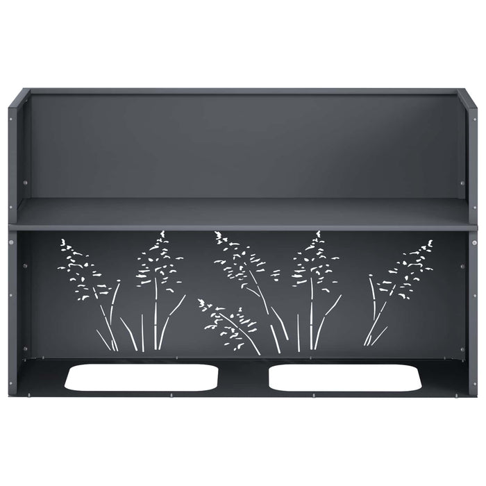 Vază pentru Grădină Antracit 80 x 30 x 49 cm WALTI