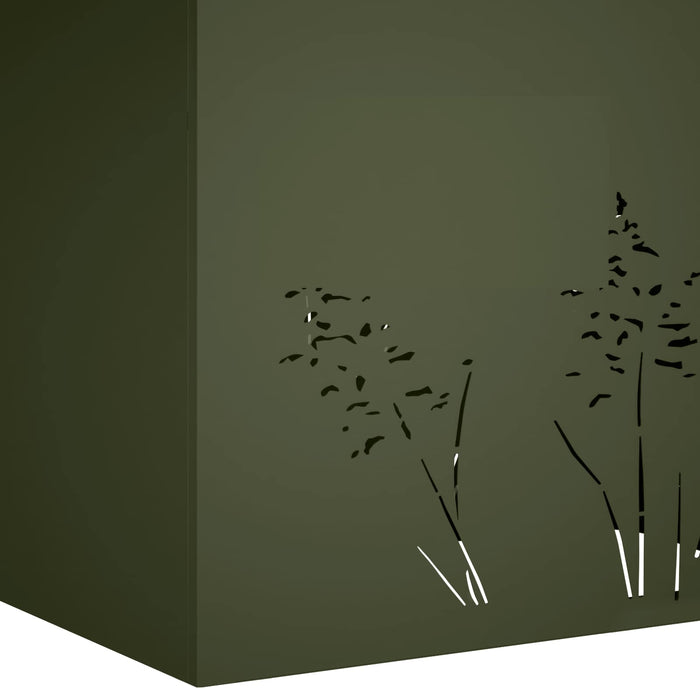 Vază pentru Grădină Verde măsliniu 80 x 30 x 49 cm WALTI