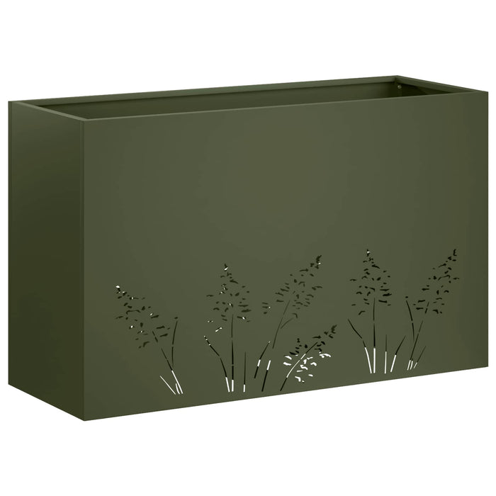Vază pentru Grădină Verde măsliniu 80 x 30 x 49 cm WALTI