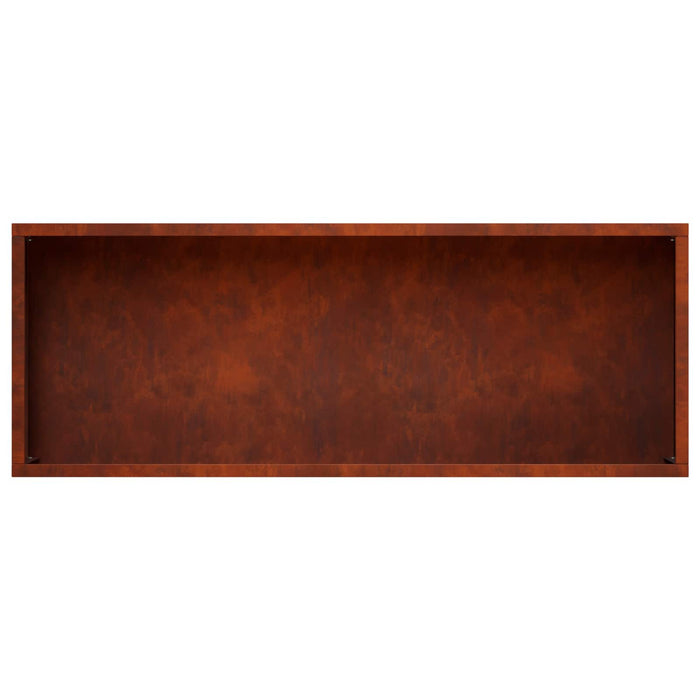 Vază pentru Grădină 2 buc. Ruginit 80 x 30 x 49 cm WALTI